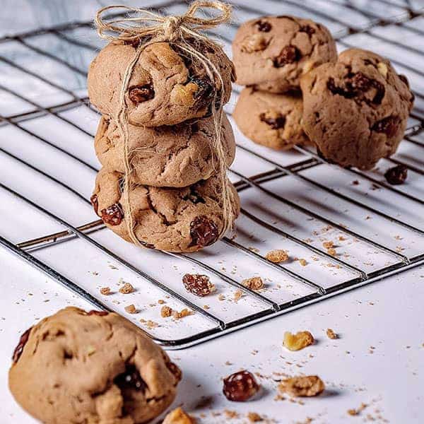 قیمت خرید کوکی شکلاتی گردویی عمده به صرفه و ارزان